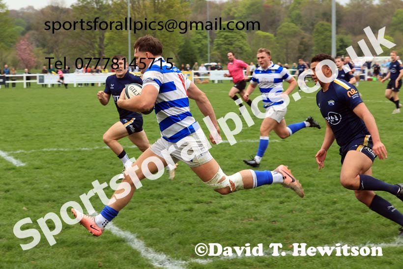 Tynedale v Leeds Tykes, Tynedale Park, Corbridge, Northumberland. Photo: David T. Hewitson/Sports for All Pics
